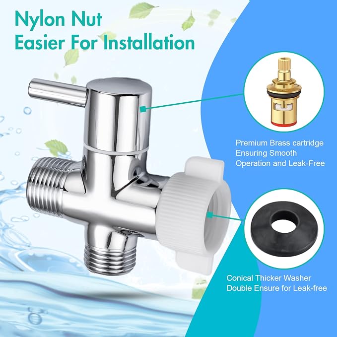 BARROCK Handheld Bidet Sprayer for Toilet, Stainless Steel Metal Made Baby - Image 4