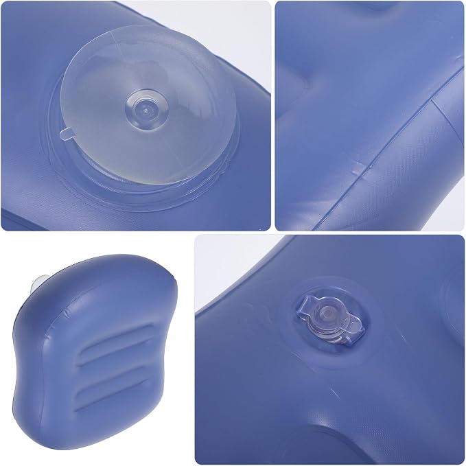 Inflatable Hot Tub Pillow and Bathtub Seat Cushion - Image 3
