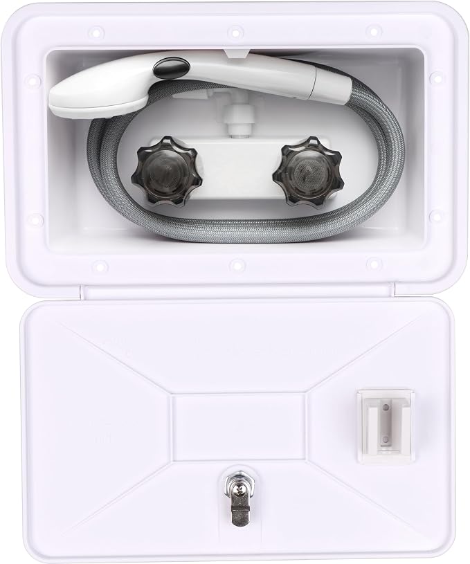 RV Outdoor Shower Exterior Shower Box Kit, Easy Install RV Outdoor Shower - Image 2