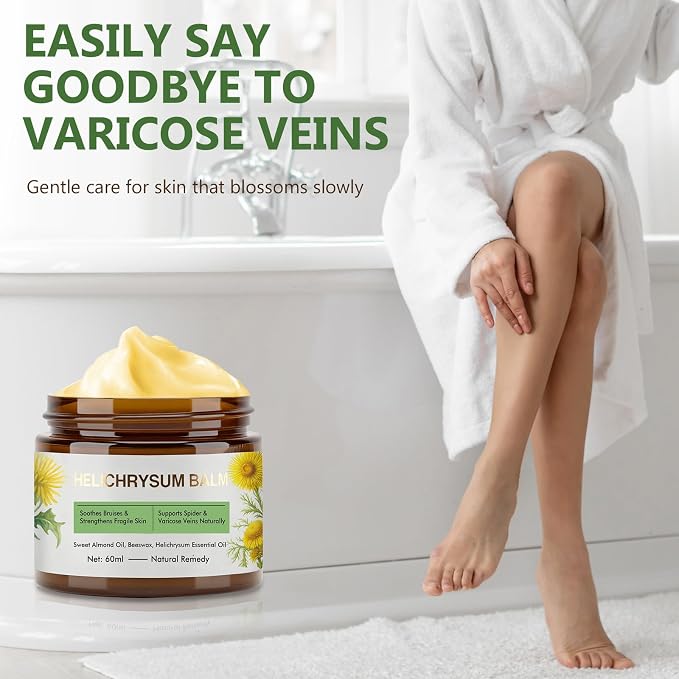 Helichrysum Balm, Natural Soothes & Repairs Bruised & Fragile Skin, Improve - Image 2