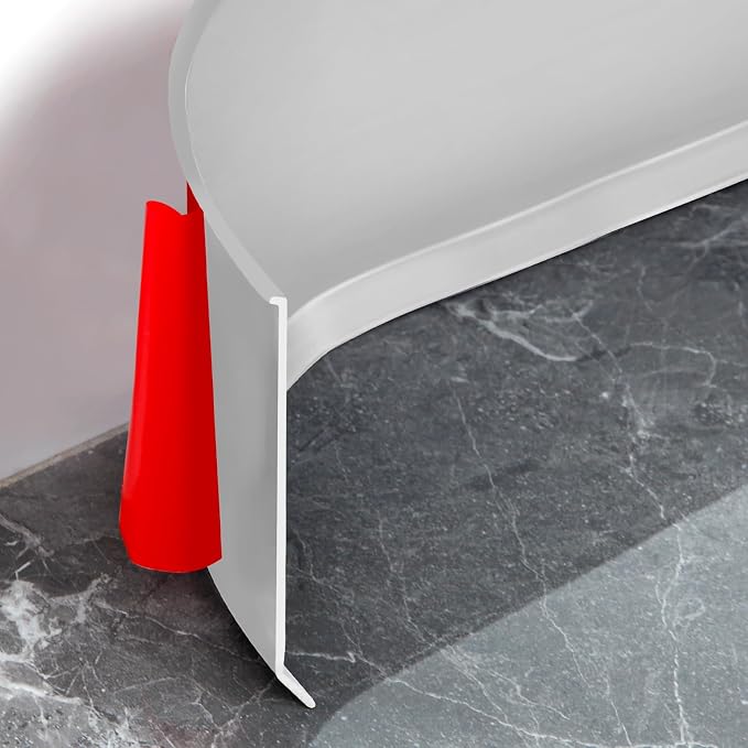 Flexible Baseboard Molding Trim 6 Inch Self-Adhesive Vinyl Wall Base Peel and by Heonay