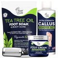 FOOT CURE Exfoliator & Callus Remover Pedicure Set – Care Kit Includes File by FOOTCURE