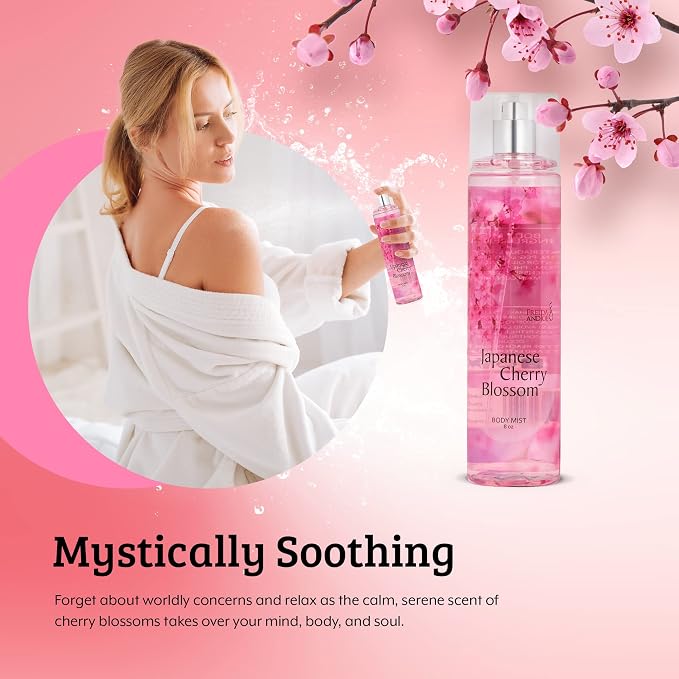 Freida & Joe Japanese Cherry Blossom Body Mist: A Luxurious 8 oz Gift - Image 4