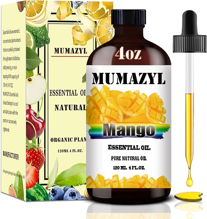 Mango Essential Oil, Mango Oil 4 Fl Oz 120ML by MUMAZYLESSENTIALOIL