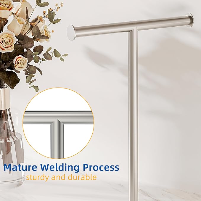 RUACQ Hand Towel Stand, Kitchen and Countertop Towel Holder 304 Stainless Steel - Image 5