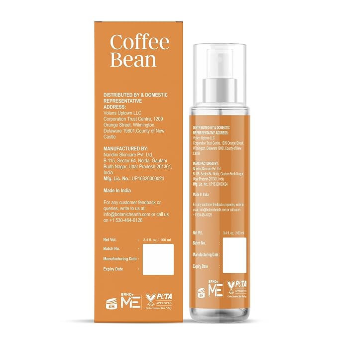 Botanic Hearth Coffee Bean Hair Perfume & Body Perfume Mist - Image 8