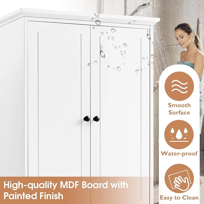 Favfurish 68" Tall Bathroom Storage Cabinet - Image 7