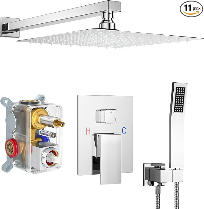 Shower Faucet Set, Shower System by Fatspas