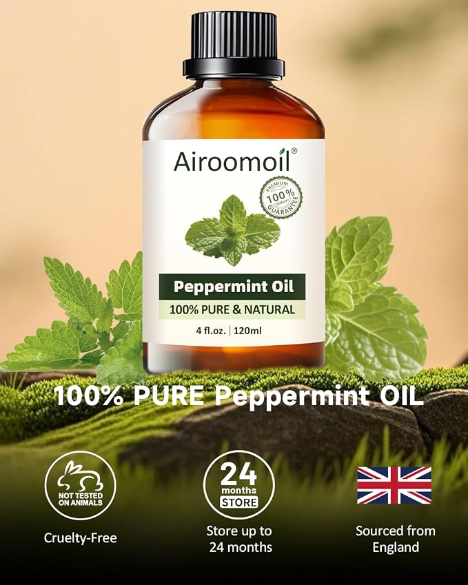 Pure Peppermint Essential Oil, 100% Natural Peppermint Oil, Premium Grade - Image 5