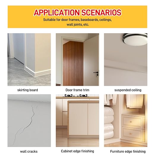 VGS66 Beauty Silicone Caulkfor Trim & Baseboards - Image 9