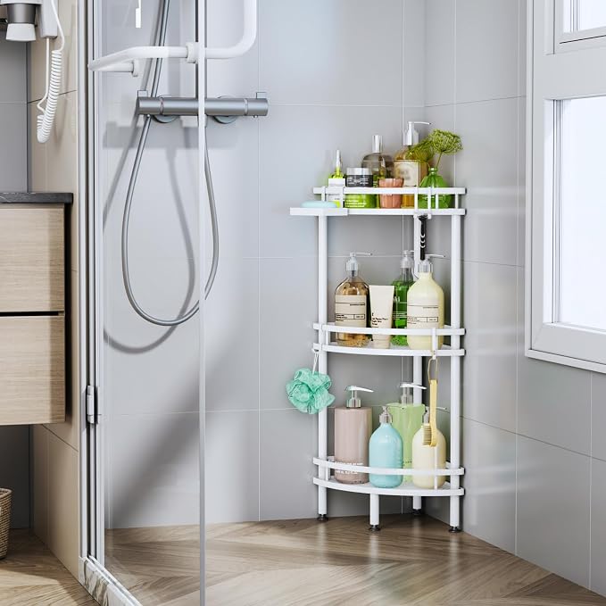 HapiRm Standing Corner Shower Caddy - Image 6
