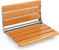 18" Folding Shower Seat Wall Mounted, Fold Down Shower Bench by Bootuuisadedicatedservice