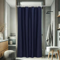 AooHome 48 Width x 72 Height inch Shower Liner, Stall Size Fabric Solid Color by AooHome