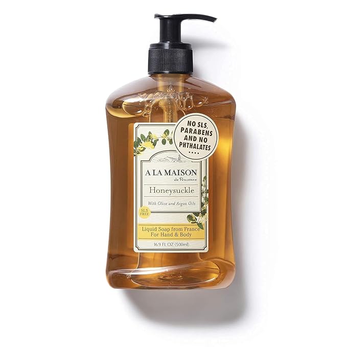 A LA MAISON French Liquid Hand Soap, Honeysuckle - Image 4