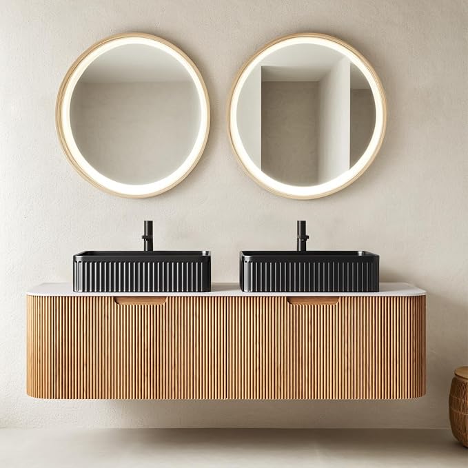 60" Floating Bathroom Vanity by Unknown