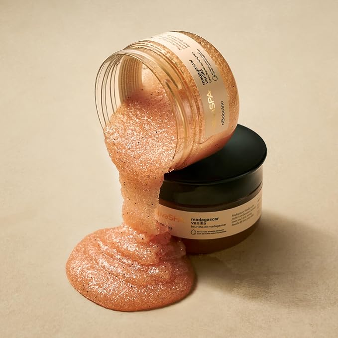 Nativa SPA by O Boticário Madagascar Vanilla Exfoliating Body Scrub, Hydrating - Image 7