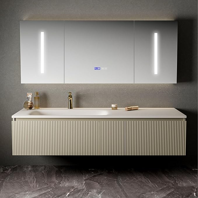 68IN Bathroom Vanity with Sink by ZGNBSD
