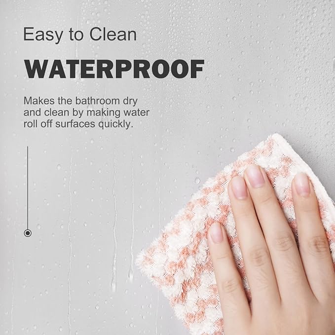 UFRIDAY Extra Long Shower Curtain Liner 72x94 inches, PEVA Frosted Plastic 94 - Image 5