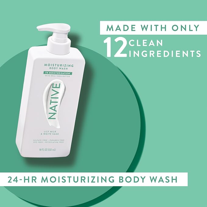 Native Moisturizing Body Wash Contains Naturally Derived Ingredients | - Image 5