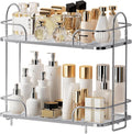 Seoneiro 2 Tier Corner Bathroom Counter Organizer, Cosmetic Skincare ，Bathroom by Seoneiro