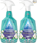 Astonish 750ml Streak-Free White Jasmine & Basil Foaming Bathroom Cleaner Spray by Astonish