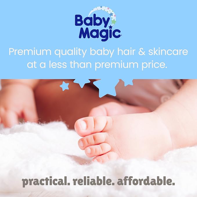 Baby Magic Soothing Hair & Body Wash, Vanilla & Oat, 30 Fl Oz - Image 8