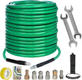 Hourleey Sewer Jetter Kit for Pressure Washer 150FT, 4000 PSI Drain Cleaner by Hourleey