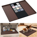 URMONA Waterproof Silicone Under Sink Mat 25'' x 22'' Shelf Liner by URMONA