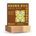 Brown Rice & Coconut Milk 2-in-1 Luxurious Natural Soap Bar | Gentle by VIETNAT