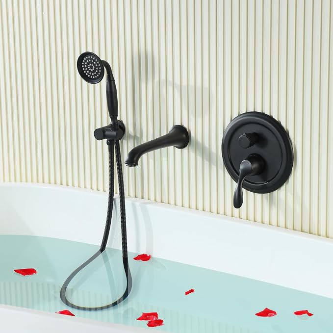 DASAN Antique Wall Mount Tub Filler Faucet - Image 8