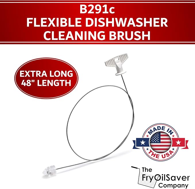 48" Air-Gap Drain Pipe Cleaning Brush, Flexible Dishwasher Cleaning Brush in - Image 4