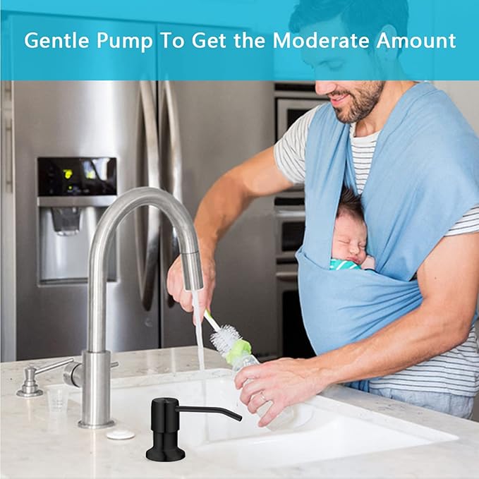 Sink Soap Dispenser, Kichen Sink SoapDispenser, Under Sink Soap Dispenser Pump - Image 5