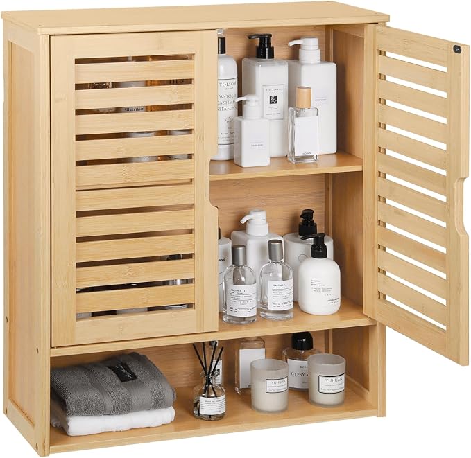 HYNAWIN Bathroom Wall-Mounted Medicine Cabinet by HYNAWIN