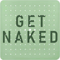 Bathtub Mat Non Slip, Get Naked Square Bath tub Mat Shower Floor Mat by BathtubMat