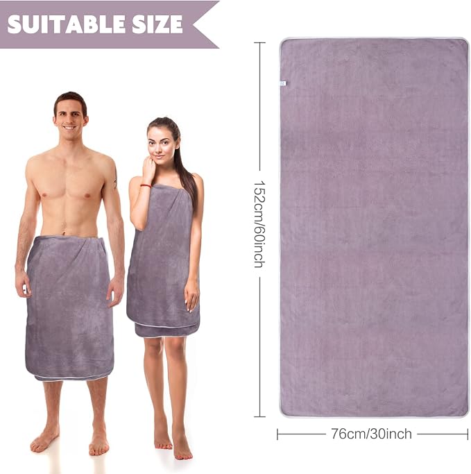 KinHwa Microfiber Bath Towel Large Bathroom Towel Absorbent Shower Towels Soft - Image 2