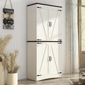 71" Tall Kitchen Pantry, Farmhouse Storage Cabinet by Hlivelood