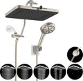 Hibbent cUPC Certified High Pressure 13'' Dual Shower Head Combo by Hibbent