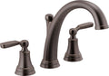 Delta Woodhurst Roman Tub Faucet, Oil Rubbed Bronze Deck Mount Bathtub Faucet by DeltaFaucet