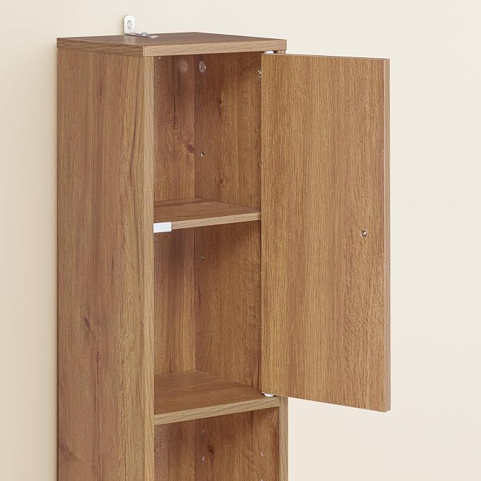 SoBuy Bathroom Narrow Storage Cabinet Skinny Tall Unit - Image 5