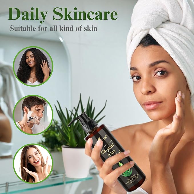 Aloe Vera Gel Infused with Tea Tree Oil - Image 5