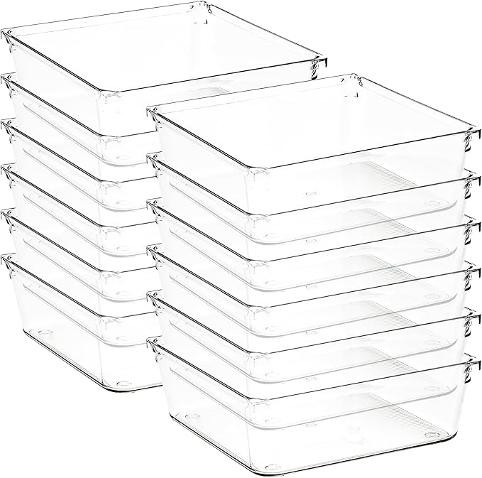 12 Pack Drawer Organizer by Ravinte+Decor