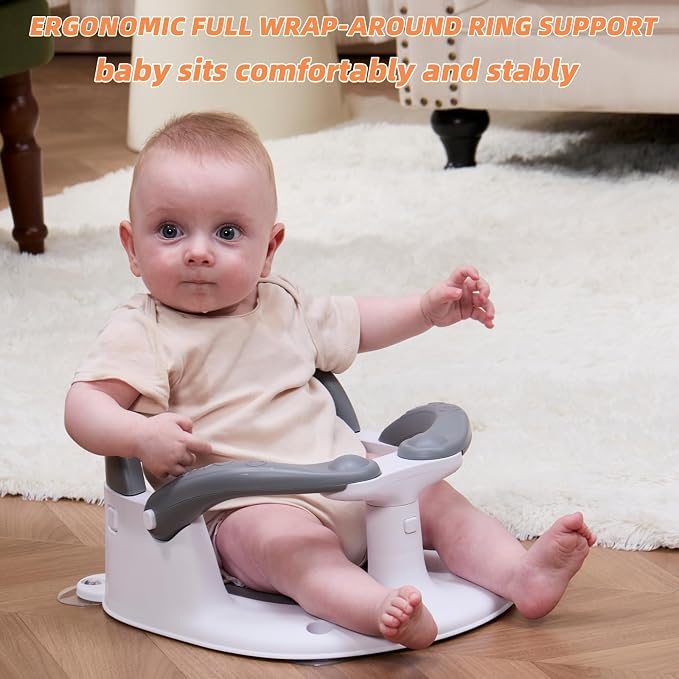 Baby Bath Seat for Babies 6 Months & Up Sitting Up, Infant Bath Seat - Image 5