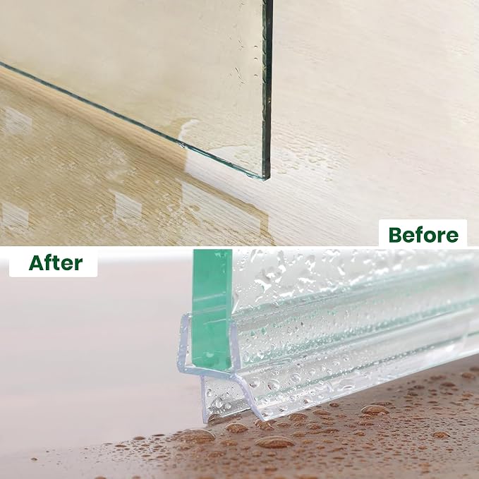 Shower Glass Door Bottom Seal, to Stop Water Leakage - Image 3