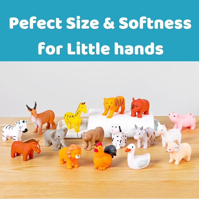 Baby Bath Toys, for Infants 6-12& Toddlers 1-3, No Hole Bathtub Toys - Image 4