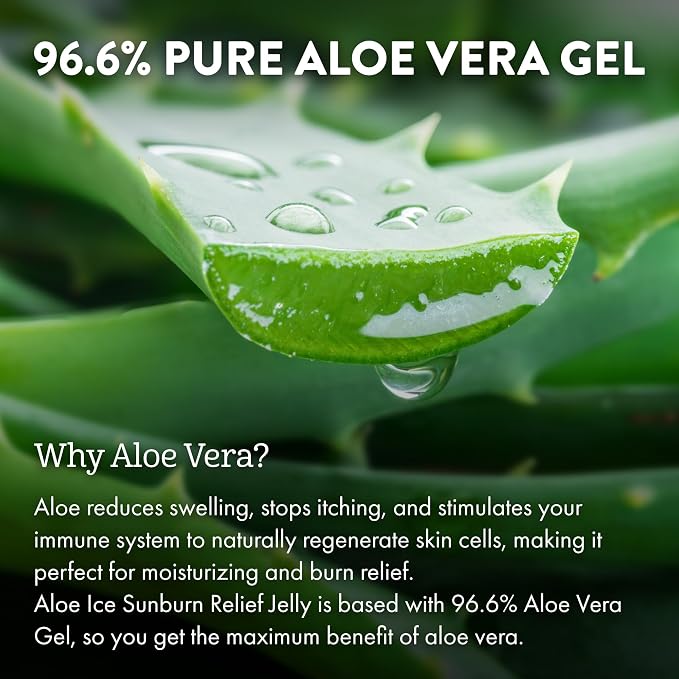 ALOE UP Aloe Ice Sunburn Relief Jelly - Image 3