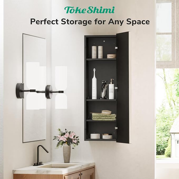 TokeShimi 12x36 Recessed Medicine Cabinet - Image 5