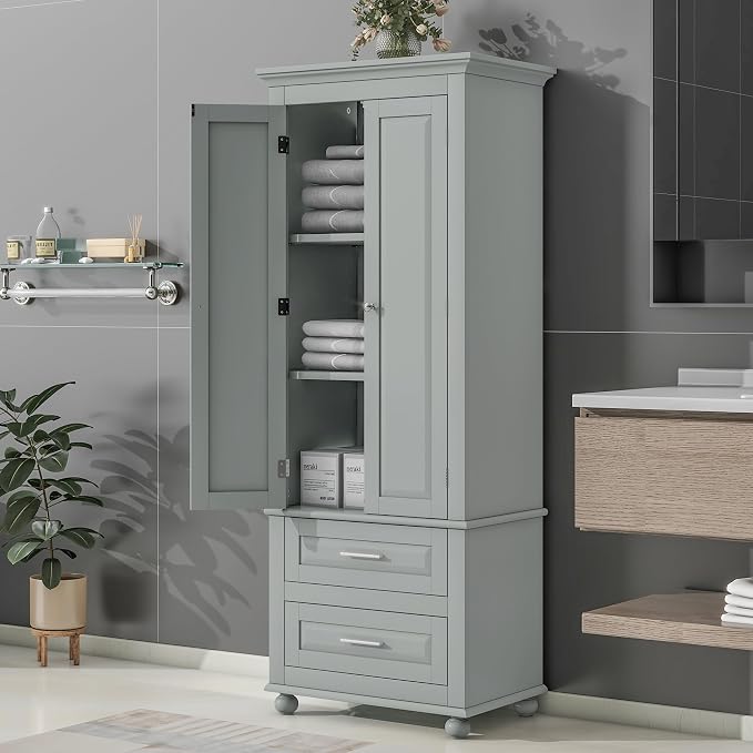 Polibi Tall Storage Cabinet - Image 7