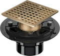 Uni-Green Champagne Bronze Shower Drain 4-1/4 Inch by Uni-Green