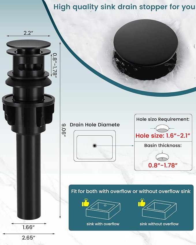 LIFG Matte Black Vessel Sink Faucet, Tall Waterfall Bathroom Faucet, Single - Image 5