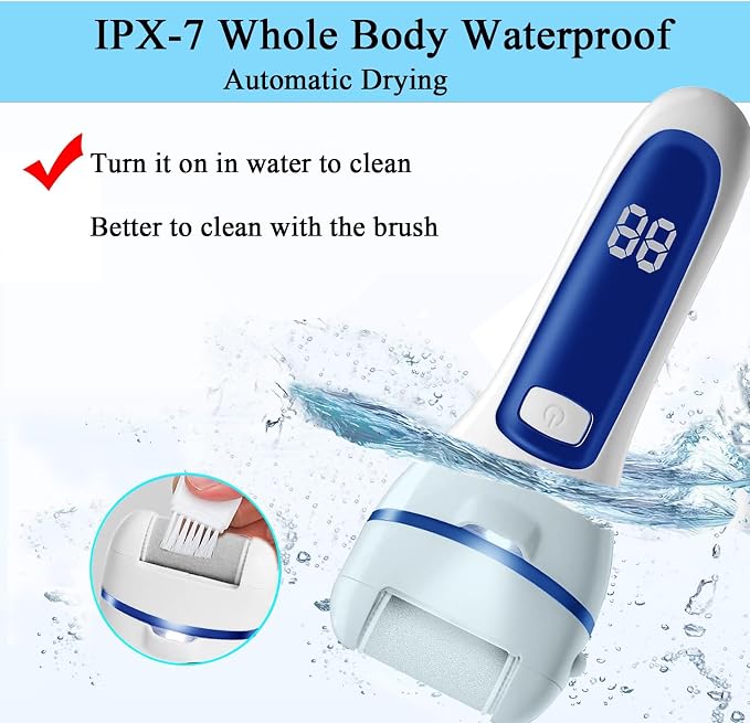 Callus Remover for Feet Electric Foot File, 13-in-1 Professional Pedicure Tools - Image 3